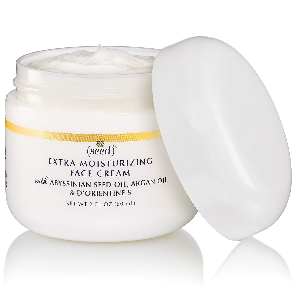 Seed Advanced Botanicals Extra Moisturizing Face Cream with Abyssinian, Argan Oils and D'Orientine S