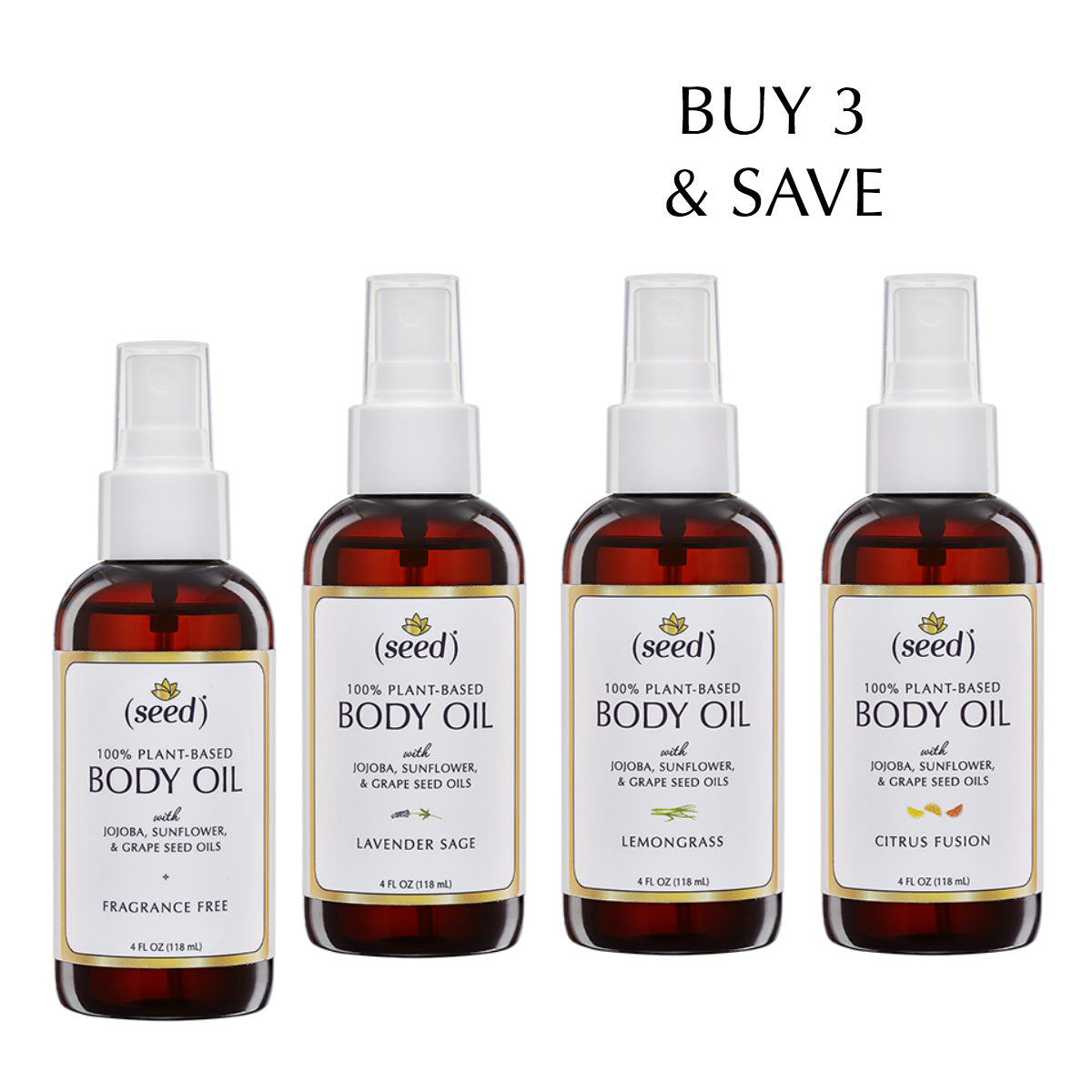 Seed Body Oil - Buy 3 and Save