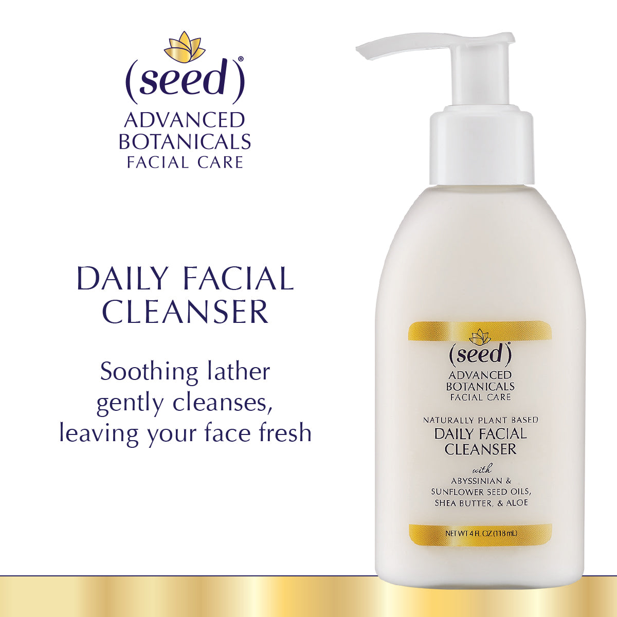 Seed Advanced Botanicals Face Wash Cleanser Benefits