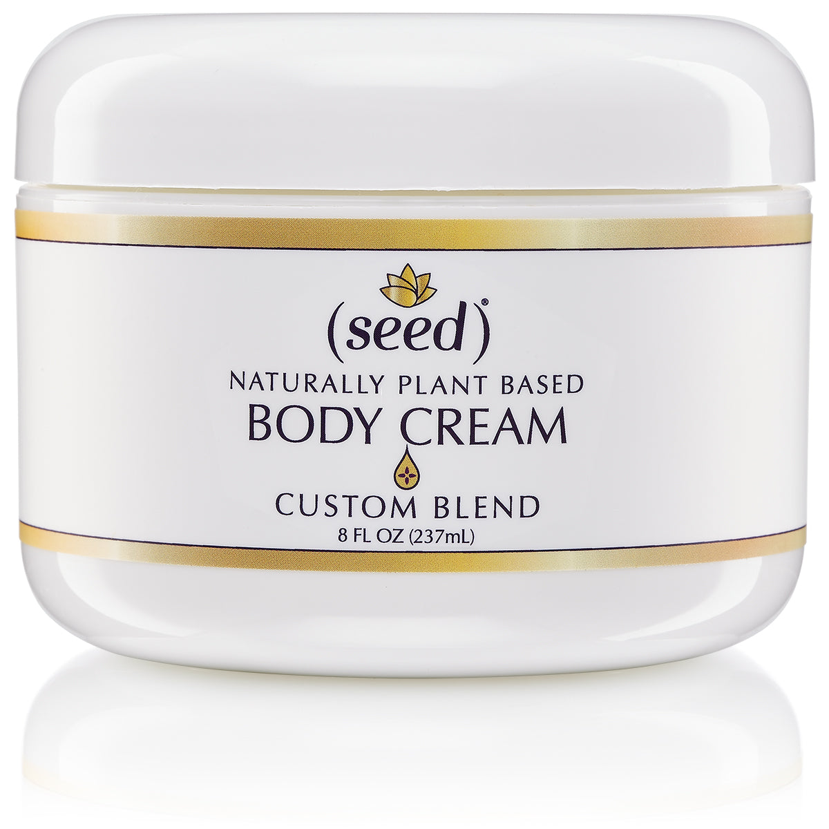 Seed Custom Blend Body Cream with your selected essential oil blend