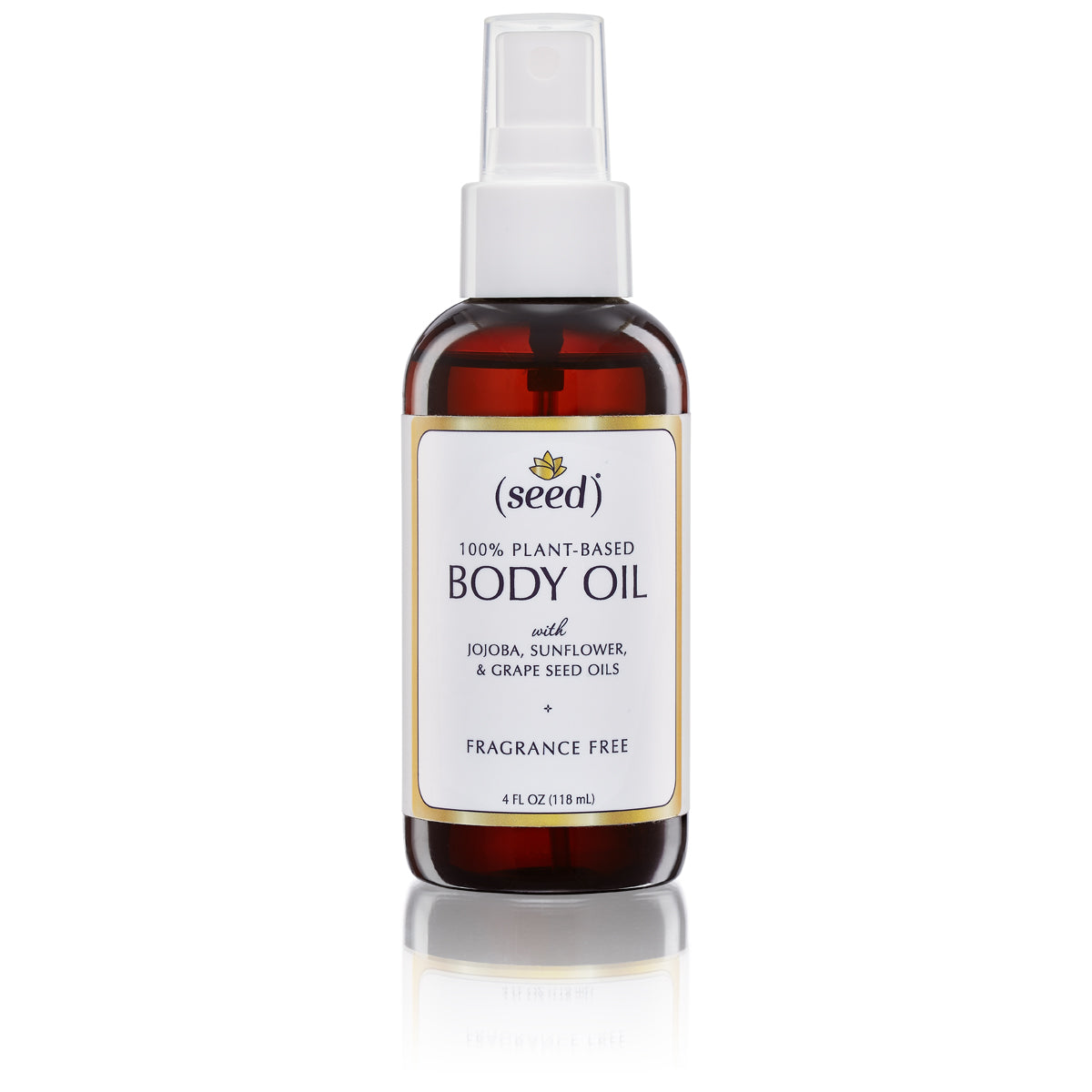 Seed Fragrance Free Body Oil is truly fragrance free