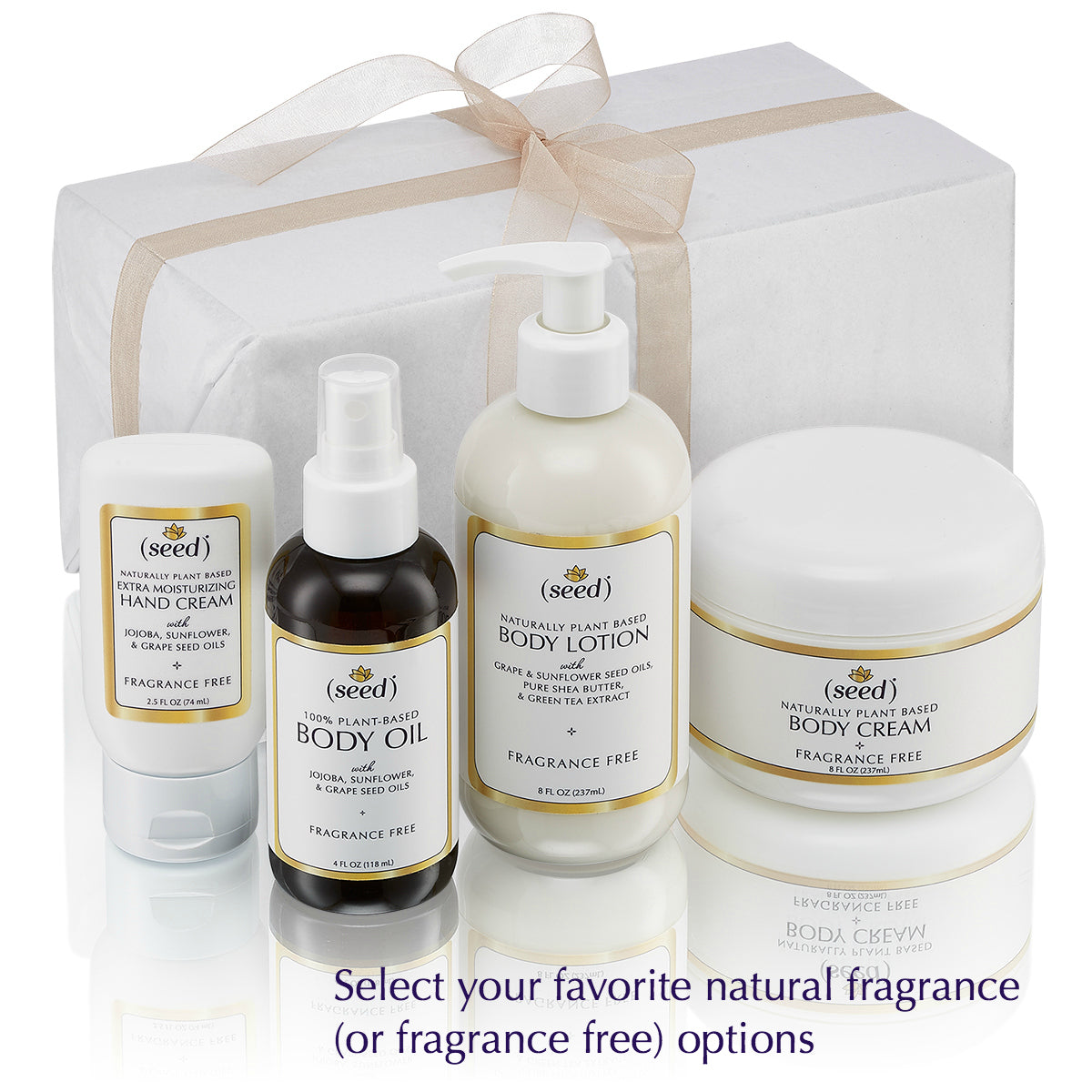 Seeds of Change Gift wrapped gift set from Seed Body Care