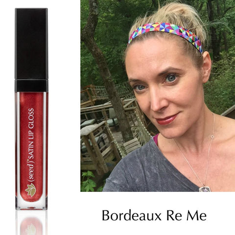 Seed Bordeaux Satin Lip Gloss