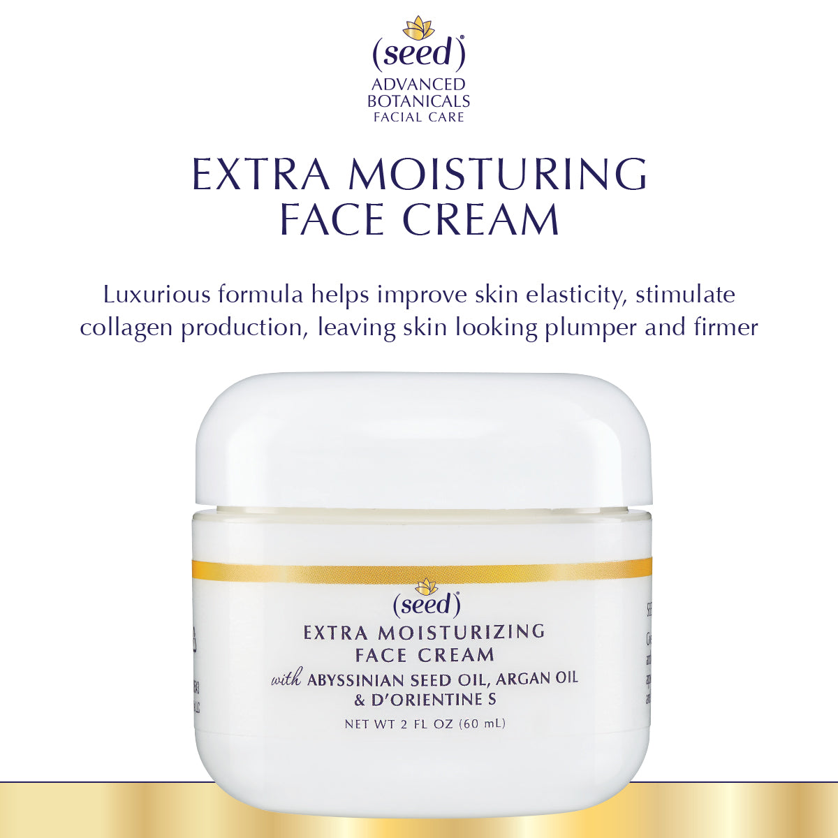 Seed Advanced Botanicals Extra Moisturizing Face Cream benefits